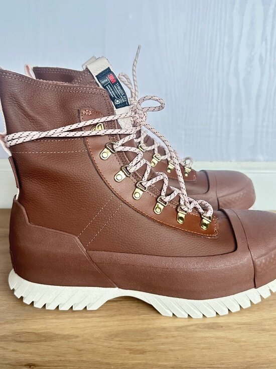 ⭐Chuck Taylor All Star Lugged 2.0 CC X-Hi Waterproof Boots Brown 8 Mens A12899C⭐ - Picture 1 of 10